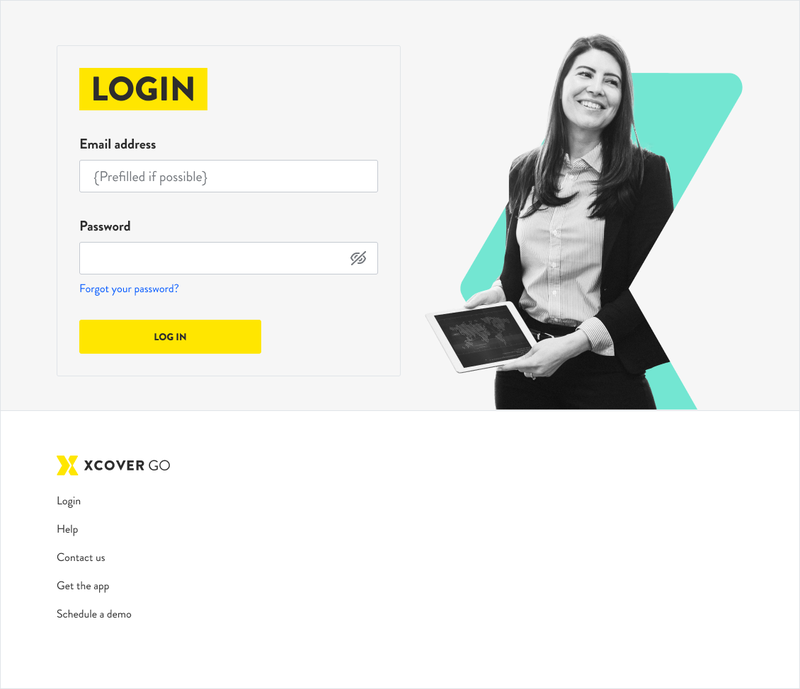 Embedded worldwide warranties & shipping insurance XCover Go